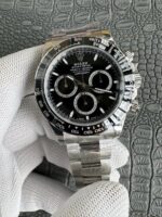 VS Factory Rolex Cosmograph Daytona “Godzilla” Black Dial (126500LN) 1:1 Super Clone – DD4131 Movement – Bild 3