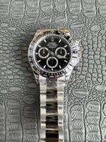 VS Factory Rolex Cosmograph Daytona “Godzilla” Black Dial (126500LN) 1:1 Super Clone – DD4131 Movement – Bild 6
