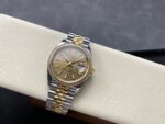 VS Factory Rolex Datejust 36 Two-Tone Yellow Gold Diamond Bezel Golden Fluted Motif (126283RBR) 1:1 Super Clone – DD3235 Movement – Bild 5