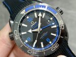 VS Factory Omega Seamaster Planet Ocean 600M GMT “Deep Black” Blue Ceramic (215.92.46.22.01.002) 1:1 Super Clone – DD8906 Movement – Bild 4