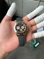VS Factory Rolex Cosmograph Daytona “Black Diamond” Everose Gold Rubeer Strap(126515LN) 1:1 Super Clone – DD4131 Movement – Bild 5