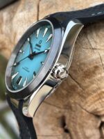VS Factory Omega Seamaster Aqua Terra 150M 41mm Gradient Turquoise Dial Ceramic Bezel (220.32.41.21.03.001) 1:1 Super Clone – DD8900 Movement – Bild 5