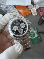 VS Factory Rolex Cosmograph Daytona 40mm Black Dial (116520) 1:1 Super Clone – DD4131 Movement – Bild 3