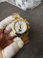 VS Factory Rolex Cosmograph Daytona Two-Tone Yellow Gold White Dial (126503) 1:1 Super Clone – DD4131 Movement – Bild 7