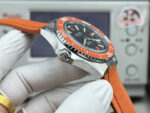 VS Factory Omega Seamaster Planet Ocean 600M 43.5mm Black Dial Orange Ceramic Bezel Orange Rubber Strap (215.32.44.21.01.001) 1:1 Super Clone – DD8900 Movement – Bild 9