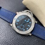 VS Factory Panerai Submersible 47mm Matte Titanium / Electric Blue Accents 1:1 Super Clone – DDP.9010 Movement – Bild 4