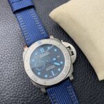 VS Factory Panerai Submersible 47mm Matte Titanium / Electric Blue Accents 1:1 Super Clone – DDP.9010 Movement – Bild 6
