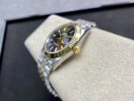 VS Factory Rolex Datejust 41mm Two-Tone Yellow Gold Green Dial Fluted Bezel Jubilee Bracelet (126333) 1:1 Super Clone – DD3235 Movement – Bild 6