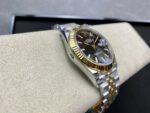 VS Factory Rolex Datejust 41mm Two-Tone Yellow Gold Green Dial Fluted Bezel Jubilee Bracelet (126333) 1:1 Super Clone – DD3235 Movement – Bild 7