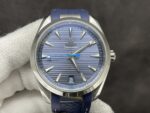 VS Factory Omega Seamaster Aqua Terra 150M 41mm Blue Dial Blue Rubber (220.12.41.21.03.002) 1:1 Super Clone -DD8900 Movement – Bild 3