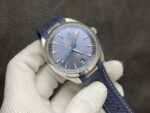 VS Factory Omega Seamaster Aqua Terra 150M 41mm Blue Dial Blue Rubber (220.12.41.21.03.002) 1:1 Super Clone -DD8900 Movement – Bild 6