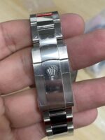 VS Factory Rolex Datejust 41mm Black Sunburst Dial Smooth Bezel Oyster Bracelet (126300) 1:1 Super Clone – DD3235 Movement – Bild 10