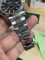 VS Factory Rolex Datejust 41mm Sunburst Slate Dial Fluted Bezel Oyster Bracelet (126334) 1:1 Super Clone – DD3235 Movement – Bild 4