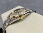 VS Factory Rolex Datejust 36 Two-Tone Yellow Gold Golden Fluted Motif Diamond Dial (126233) 1:1 Super Clone – DD3235 Movement – Bild 6