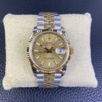 VS Factory Rolex Datejust 36mm Two-Tone Yellow Gold Fluted Motif Dial Jubilee Bracelet(126233) 1:1 Super Clone – DD3235 Movement – Bild 2