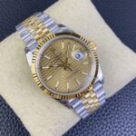 VS Factory Rolex Datejust 36mm Two-Tone Yellow Gold Fluted Motif Dial Jubilee Bracelet(126233) 1:1 Super Clone – DD3235 Movement – Bild 3