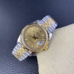 VS Factory Rolex Datejust 36mm Two-Tone Yellow Gold Fluted Motif Dial Jubilee Bracelet(126233) 1:1 Super Clone – DD3235 Movement – Bild 5