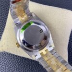 VS Factory Rolex Datejust 36mm Two-Tone Yellow Gold Golden Fluted Motif Diamond Dial Jubilee Bracelet (126233) 1:1 Super Clone – DD3235 Movement – Bild 9