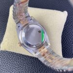 VS Factory Rolex Datejust 36mm Two-Tone Rose Gold Silver Fluted Motif Diamond Dial Jubilee Bracelet (126231) 1:1 Super Clone – DD3235 Movement – Bild 8