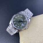 VS Factory Rolex Datejust 36mm Olive Green Palm Motif Diamond Dial Jubilee Bracelet (126234) 1:1 Super Clone – DD3235 Movement – Bild 6