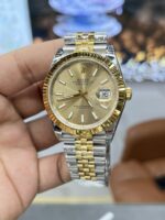 VS Factory Rolex Datejust 41mm Champagne Dial Fluted Bezel Jubilee Bracelet (126333) 1:1 Super Clone – DD3235 Movement – Bild 3