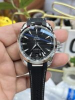 VS Factory Omega Seamaster Aqua Terra 150M 41mm Black Dial Black Rubber Strap (220.12.41.21.01.001) 1:1 Super Clone – DD8900 Movement – Bild 2