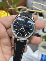 VS Factory Omega Seamaster Aqua Terra 150M 41mm Black Dial Black Rubber Strap (220.12.41.21.01.001) 1:1 Super Clone – DD8900 Movement – Bild 3