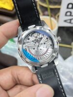 VS Factory Omega Seamaster Aqua Terra 150M 41mm Black Dial Black Rubber Strap (220.12.41.21.01.001) 1:1 Super Clone – DD8900 Movement – Bild 9