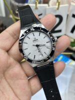 VS Factory Omega Constellation 41mm Steel Black Ceramic Bezel Silver Silk Dial (131.33.41.21.06.001) 1:1 Super Clone – DD8900 Movement – Bild 5