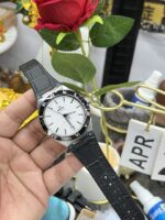 VS Factory Omega Constellation 41mm Steel Black Ceramic Bezel Silver Silk Dial (131.33.41.21.06.001) 1:1 Super Clone – DD8900 Movement – Bild 7