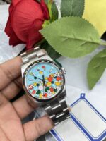 VS Factory Rolex Oyster Perpetual 41mm “Celebration Bubble” Motif Dial Smooth Bezel Oyster Bracelet (124300) 1:1 Super Clone – DD3230 Movement – Bild 6