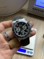 VS Factory Rolex Cosmograph Daytona White Gold “Ghost” Diamond Dial (126519LN) 1:1 Super Clone – DD4131 Movement – Bild 3