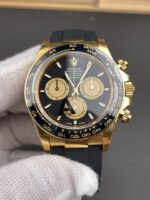 VS Factory Rolex Cosmograph Daytona Yellow Gold “Pikachu” Black Dial (126518LN) 1:1 Super Clone – DD4131 Movement – Bild 2