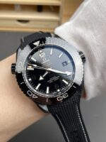 VS Factory Omega Seamaster Planet Ocean 600M GMT 45.5mm “Deep Black” (215.92.46.22.01.001) 1:1 Super Clone – DD8906 Movement – Bild 5