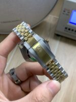 VS Factory Rolex Datejust 41mm Two-Tone Yellow Gold White Dial Smooth Bezel Jubilee Bracelet (126303) 1:1 Super Clone – DD3235 Movement – Bild 6