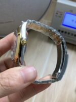 VS Factory Rolex Datejust 41mm Two-Tone Yellow Gold White Dial Smooth Bezel Jubilee Bracelet (126303) 1:1 Super Clone – DD3235 Movement – Bild 7
