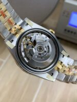 VS Factory Rolex Datejust 41mm Two-Tone Yellow Gold White Dial Smooth Bezel Jubilee Bracelet (126303) 1:1 Super Clone – DD3235 Movement – Bild 8