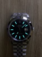 VS Factory Rolex Datejust 41mm Black Dial Smooth Bezel Jubilee Bracelet (126300) 1:1 Super Clone – DD3235 Movement – Bild 11