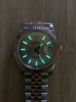 VS Factory Rolex Datejust 41mm Two-Tone Rose Gold Sunburst Slate Dial Jubilee Bracelet (126331) 1:1 Super Clone – DD3235 Movement – Bild 5