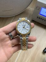VS Factory Rolex Datejust 41mm Two-Tone Yellow Gold White Dial Jubilee Bracelet (126333) 1:1 Super Clone – DD3235 Movement – Bild 2
