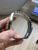 VS Factory Rolex Datejust 41mm Two-Tone Yellow Gold White Dial Jubilee Bracelet (126333) 1:1 Super Clone – DD3235 Movement – Bild 7