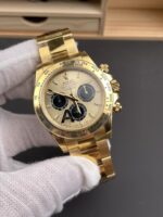 VS Factory Rolex Cosmograph Daytona Full Yellow Gold “Shawn Yue” Dial (126508) 1:1 Super Clone – DD4131 Movement – Bild 3