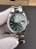 VS Factory Rolex Datejust 36mm Sunburst Green Dial Jubilee Bracelet (126234) 1:1 Super Clone – DD3235 Movement – Bild 3