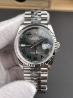 VS Factory Rolex Datejust 36mm “Wimbledon” Dial Jubilee Bracelet (126234) 1:1 Super Clone – DD3235 Movement – Bild 3