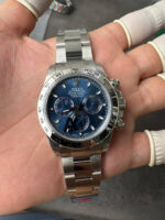 VS Factory Rolex Cosmograph Daytona White Gold Blue Dial (116509) 1:1 Super Clone – DD4130 Movement – Bild 4