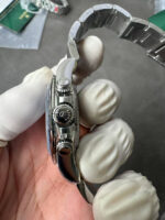 VS Factory Rolex Cosmograph Daytona White Gold Blue Dial (116509) 1:1 Super Clone – DD4130 Movement – Bild 6
