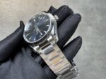 VS Factory Omega Seamaster Aqua Terra 150M 41mm Black Teak Dial Blue Accents (220.10.41.21.01.001) 1:1 Super Clone – DD8900 Movement – Bild 8