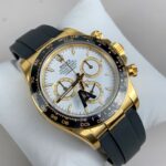 VS Factory Rolex Cosmograph Daytona Yellow Gold White Dial (126518LN) 1:1 Super Clone – DD4131 Movement – Bild 7