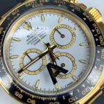 VS Factory Rolex Cosmograph Daytona Yellow Gold White Dial (126518LN) 1:1 Super Clone – DD4131 Movement – Bild 8