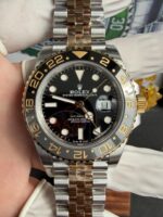 VS Factory Rolex GMT-Master II “Two-Tone GRNR” Yellow Gold Jubilee (m126713grnr-0001) 1:1 Super Clone – DD3285 Movement – Bild 2